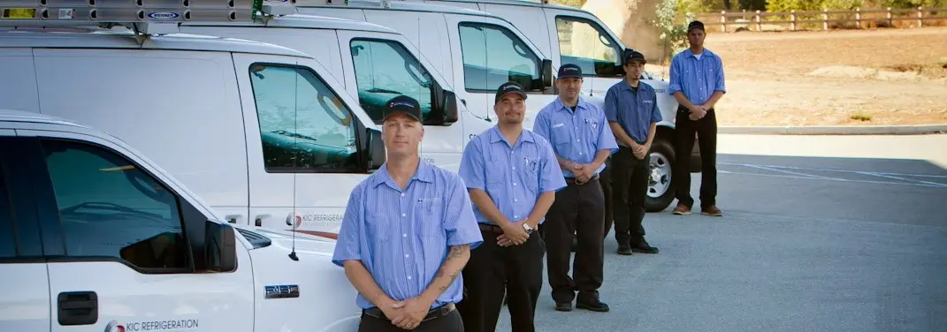 KIC Refrigeration crew ready for Mini Split Repair jobs across Youngsville